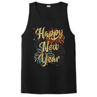 Happy New Year 2025 Nye Party Supplies Funny New Years Eve Vneck PosiCharge Competitor Tank