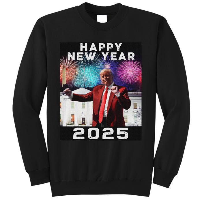 Happy New Year 2025 Boy Girl Funny Trump Sweatshirt