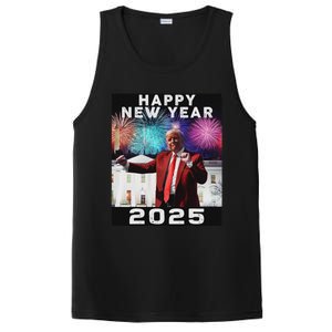 Happy New Year 2025 Boy Girl Funny Trump PosiCharge Competitor Tank