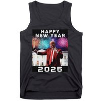 Happy New Year 2025 Boy Girl Funny Trump Tank Top