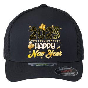 Happy New Year Party 2025 Ballon Family Matching Flexfit Unipanel Trucker Cap