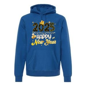 Happy New Year Party 2025 Ballon Family Matching Premium Hoodie