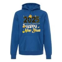 Happy New Year Party 2025 Ballon Family Matching Premium Hoodie