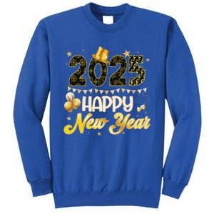 Happy New Year Party 2025 Ballon Family Matching Tall Sweatshirt