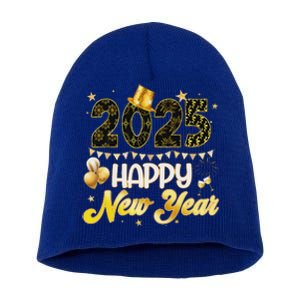 Happy New Year Party 2025 Ballon Family Matching Short Acrylic Beanie