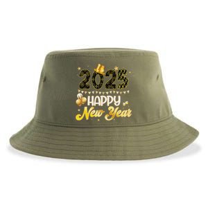 Happy New Year Party 2025 Ballon Family Matching Sustainable Bucket Hat