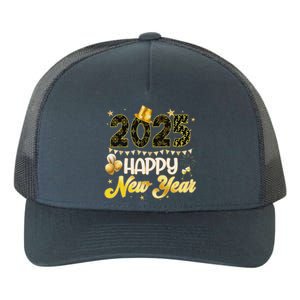 Happy New Year Party 2025 Ballon Family Matching Yupoong Adult 5-Panel Trucker Hat