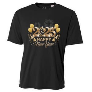 Happy New Year Party 2025 Family Matching Cooling Performance Crew T-Shirt