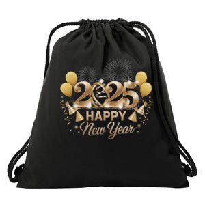 Happy New Year Party 2025 Family Matching Drawstring Bag