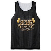 Happy New Year Party 2025 Family Matching Mesh Reversible Basketball Jersey Tank