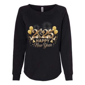 Happy New Year Party 2025 Family Matching Womens California Wash Sweatshirt