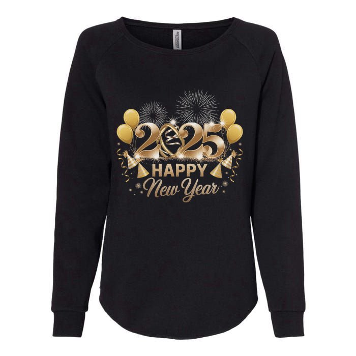 Happy New Year Party 2025 Family Matching Womens California Wash Sweatshirt