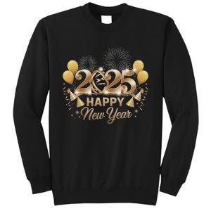 Happy New Year Party 2025 Family Matching Tall Sweatshirt