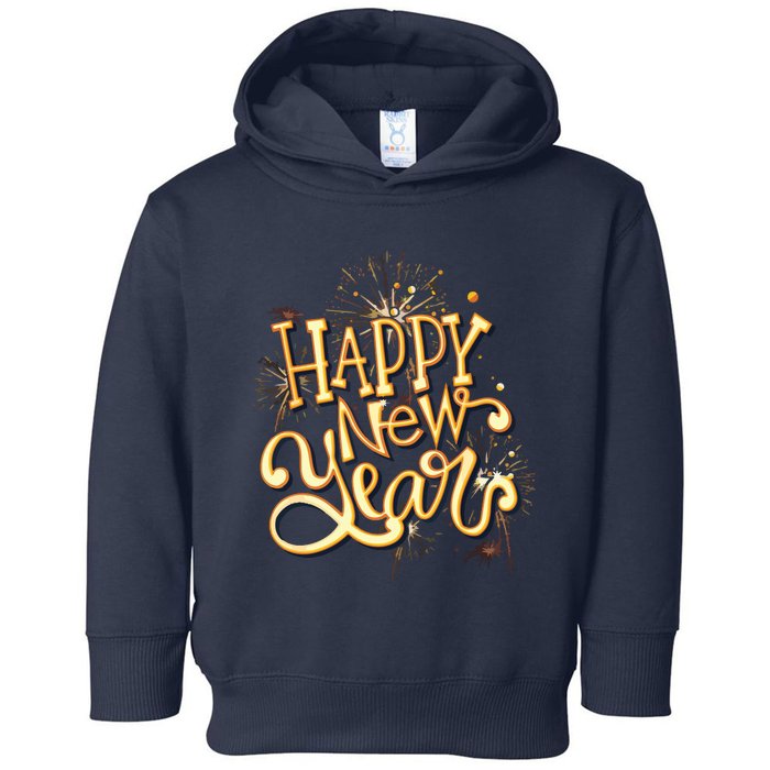 Happy New Year New Years Eve Party Toddler Hoodie