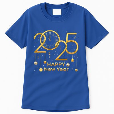 Happy New Year Party 2025 Family Matching Fireworks Tall T-Shirt