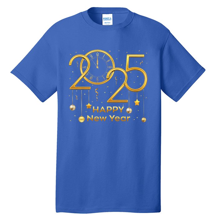 Happy New Year Party 2025 Family Matching Fireworks Tall T-Shirt