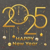 Happy New Year Party 2025 Family Matching Fireworks Cotton Canvas Backpack