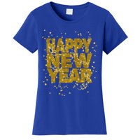 Happy New Year Nye Party Gift Funny New Years Eve Confetti Gift Women's T-Shirt