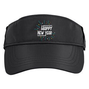 Happy New Year Fireworks Gift Funny Gift Adult Drive Performance Visor