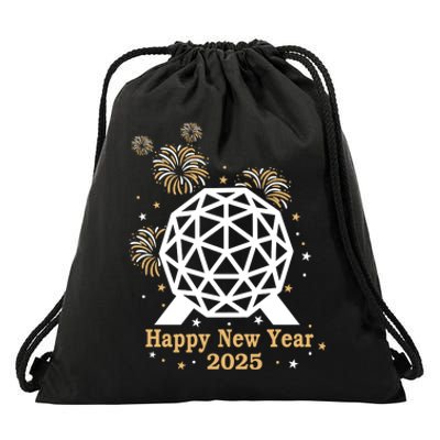 Happy New Year 2025 Team Lover Group Drawstring Bag