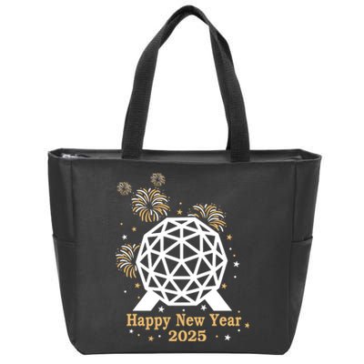 Happy New Year 2025 Team Lover Group Zip Tote Bag