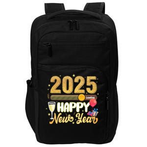 Happy New Year 2025 Loading New Year Decoration 2025 Gift Impact Tech Backpack