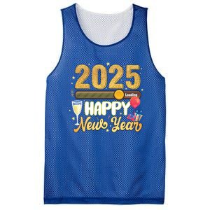 Happy New Year 2025 Loading New Year Decoration 2025 Gift Mesh Reversible Basketball Jersey Tank