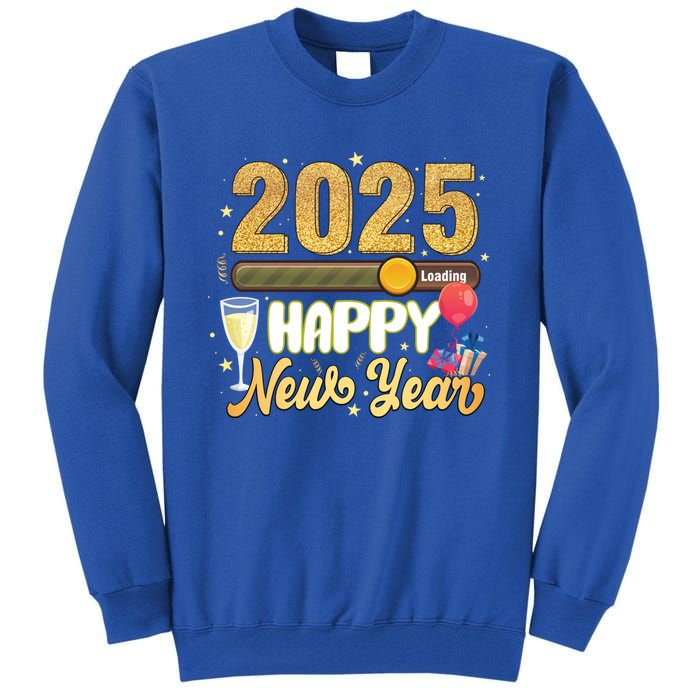 Happy New Year 2025 Loading New Year Decoration 2025 Gift Tall Sweatshirt