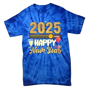 Happy New Year 2025 Loading New Year Decoration 2025 Gift Tie-Dye T-Shirt