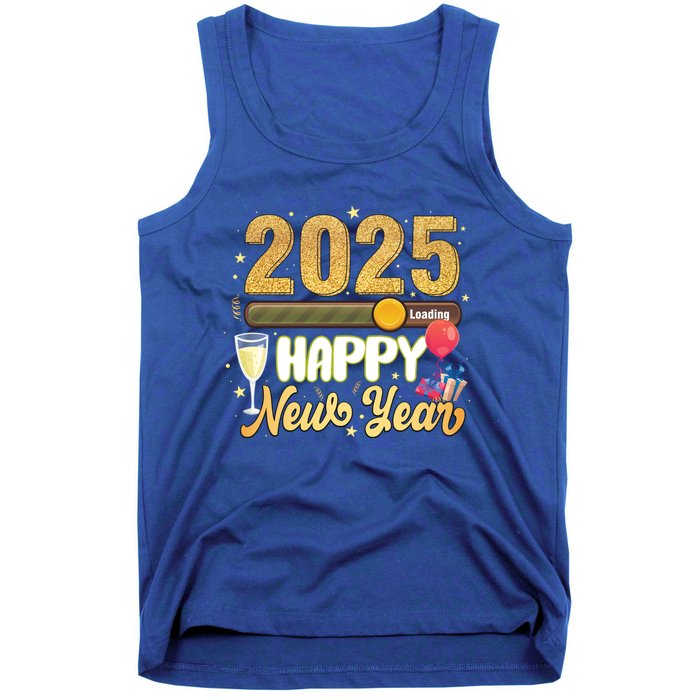 Happy New Year 2025 Loading New Year Decoration 2025 Gift Tank Top