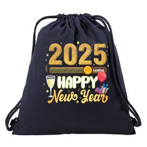 Happy New Year 2025 Loading New Year Decoration 2025 Gift Drawstring Bag