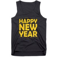 Happy New Year Nye Party 2024 Funny New Years Eve Confetti Tank Top