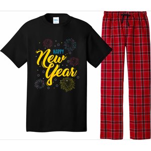 Happy New Year Gift Funny Gift Pajama Set