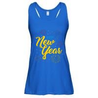 Happy New Year Gift Funny Gift Ladies Essential Flowy Tank