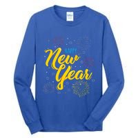 Happy New Year Gift Funny Gift Tall Long Sleeve T-Shirt