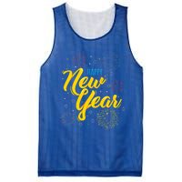 Happy New Year Gift Funny Gift Mesh Reversible Basketball Jersey Tank