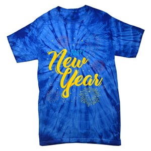 Happy New Year Gift Funny Gift Tie-Dye T-Shirt