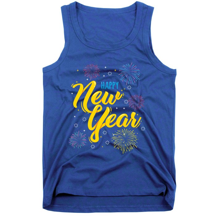 Happy New Year Gift Funny Gift Tank Top