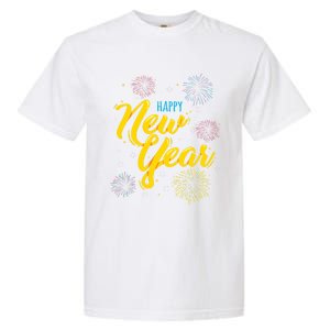 Happy New Year Gift Funny Gift Garment-Dyed Heavyweight T-Shirt