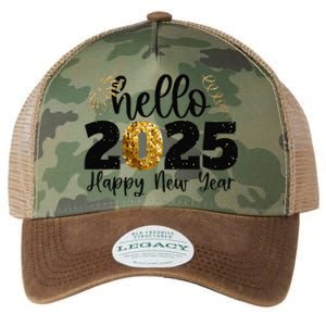 Happy New Year 2025 New Year Party Friends Family Gift Legacy Tie Dye Trucker Hat