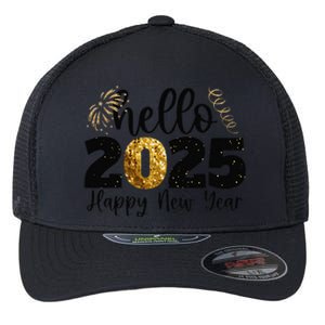 Happy New Year 2025 New Year Party Friends Family Gift Flexfit Unipanel Trucker Cap