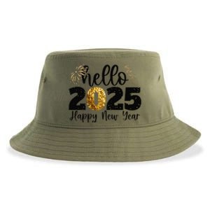 Happy New Year 2025 New Year Party Friends Family Gift Sustainable Bucket Hat