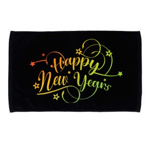 Happy New Year Gift Microfiber Hand Towel