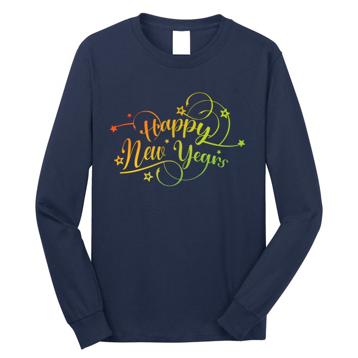 Happy New Year Gift Long Sleeve Shirt