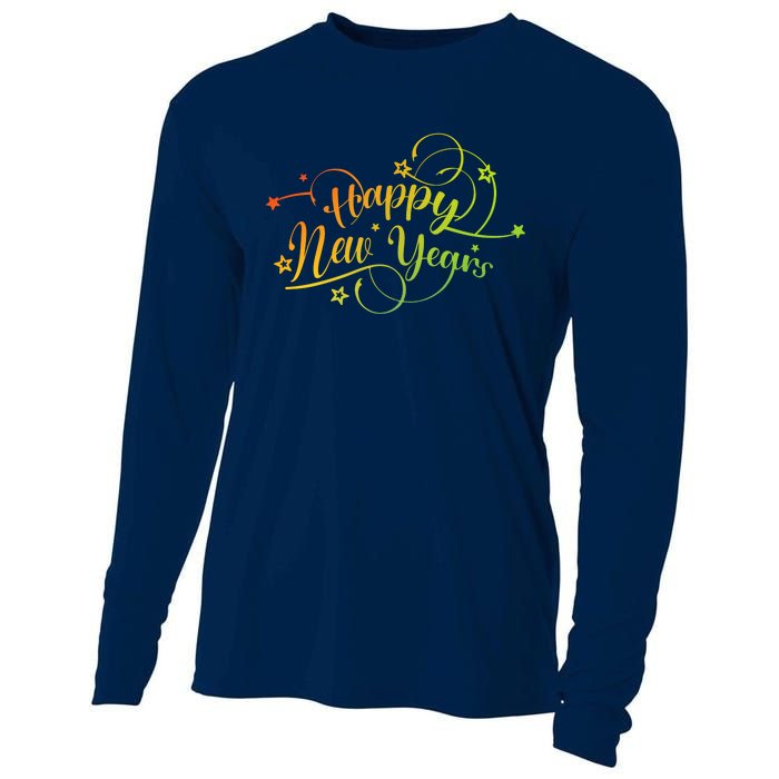 Happy New Year Gift Cooling Performance Long Sleeve Crew