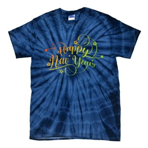 Happy New Year Gift Tie-Dye T-Shirt