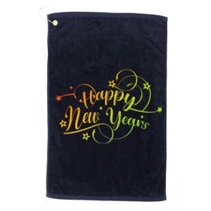 Happy New Year Gift Platinum Collection Golf Towel