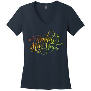 Happy New Year Gift Women's V-Neck T-Shirt