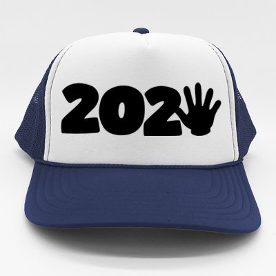 Happy New Year 2025 Nye Years Eve Family Party Countdown Trucker Hat