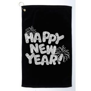 Happy New Year Gift Platinum Collection Golf Towel